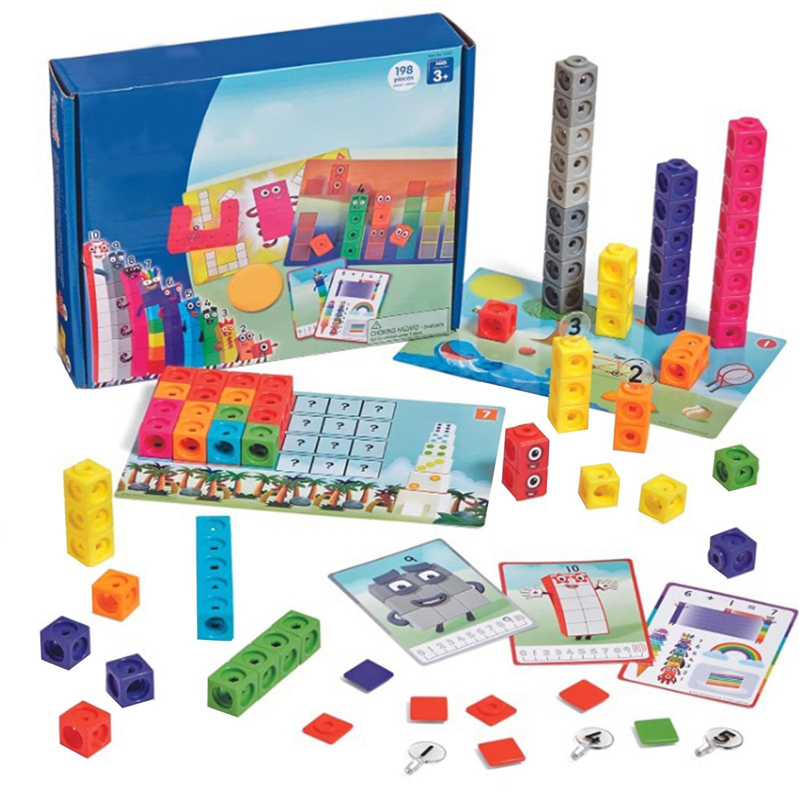 Цифровой строительный блок для детского образования и образования, строительные блоки, игрушки 1-10 One Size